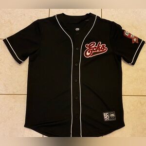 2 Ecko Unlimited Black Button-Up Jersey